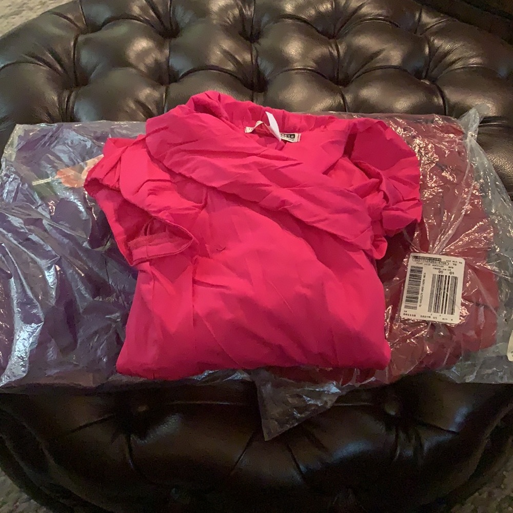 NECESSARY OBJECTS WRAPPED DRESS - Picture 6 of 6